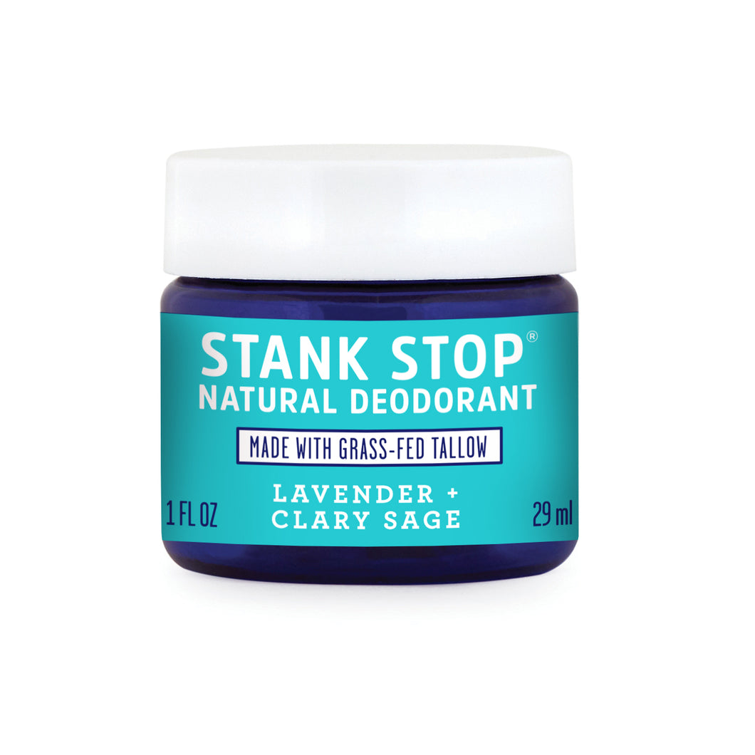 Stank Stop Cream Deodorant, Lavender+Sage, 1 Oz