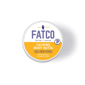 CALMING BODY BUTTA 2 OZ-FATCO1-FATCO Skincare Products tallow balm paleo skincare eczema psoriasis