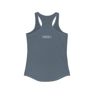 "Fat is Your Friend" Women's Racerback Tank