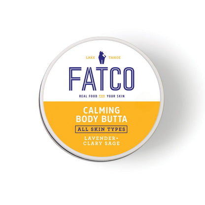 CALMING BODY BUTTA 8 OZ-FATCO1-FATCO Skincare Products tallow balm paleo skincare eczema psoriasis