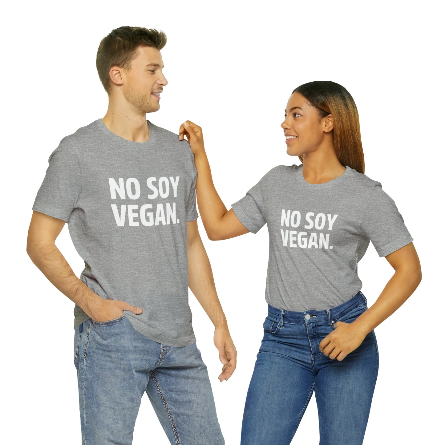 "No Soy Vegan" Short Sleeve Tee
