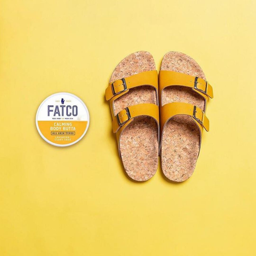 CALMING BODY BUTTA 8 OZ-FATCO1-FATCO Skincare Products tallow balm paleo skincare eczema psoriasis