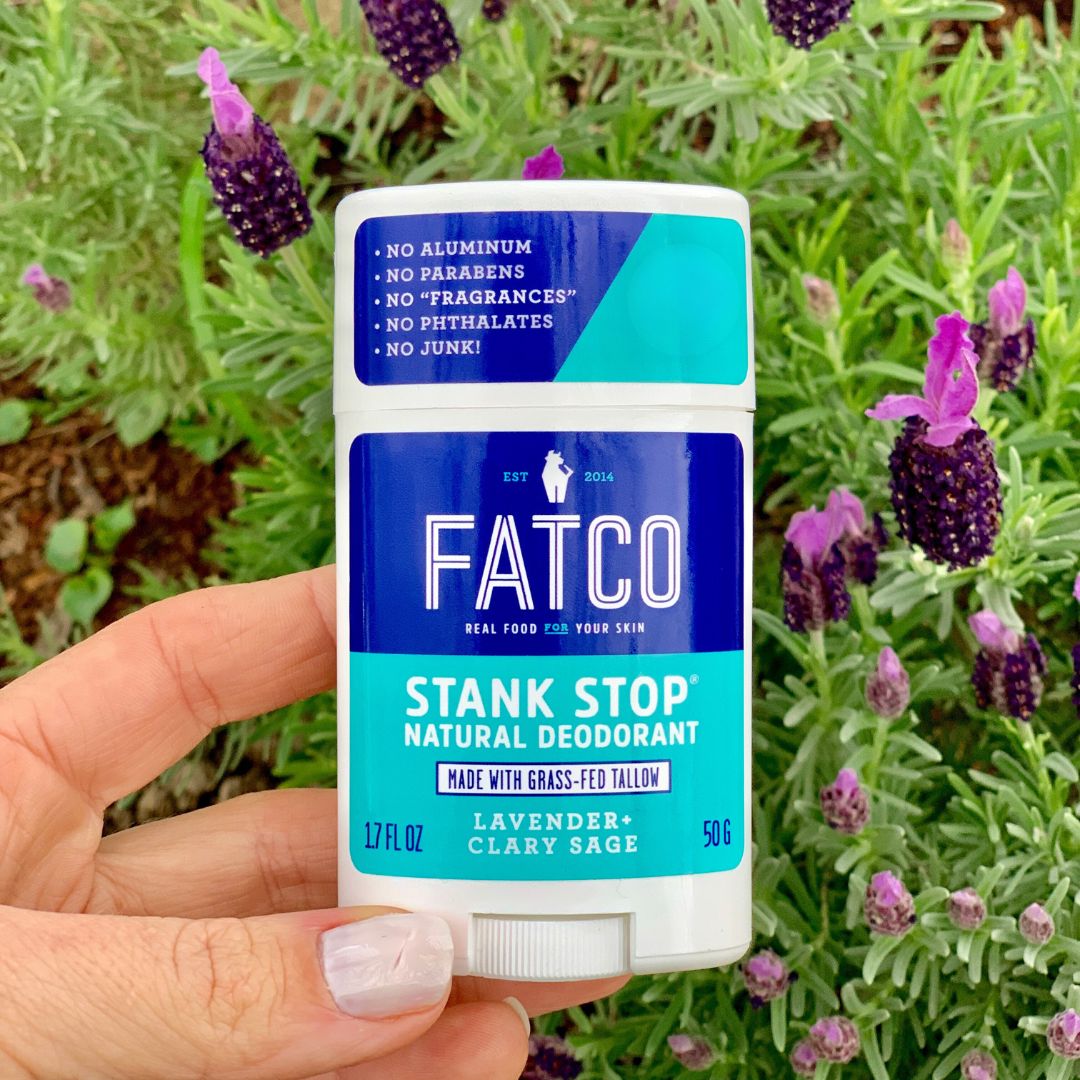 Stank Stop Deodorant Stick, Lavender+Sage, 1.7 Oz – FATCO Skincare
