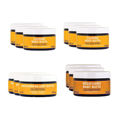 Body Butta, 4oz, Mixed Case of 12