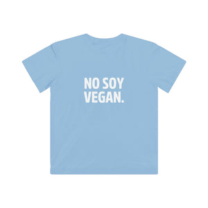 "No Soy Vegan" Kids Jersey Tee