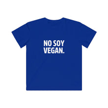"No Soy Vegan" Kids Jersey Tee