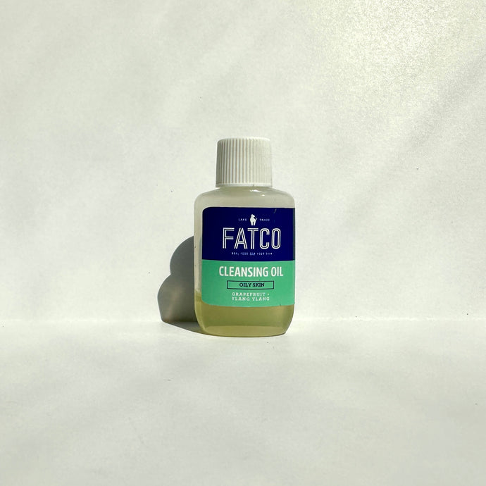CLEANSING OIL FOR OILY SKIN SAMPLE-FATCO Skincare Products paleo skincare vegan friendly OCM cleanser oily