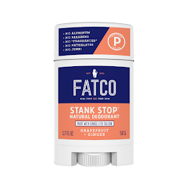 Stank Stop Natural Deodorant, Grapefruit+Ginger, 1.7 oz, Case of 12