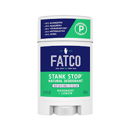 Stank Stop Natural Deodorant, Rosemary+Lemon, 1.7 oz, Case of 12