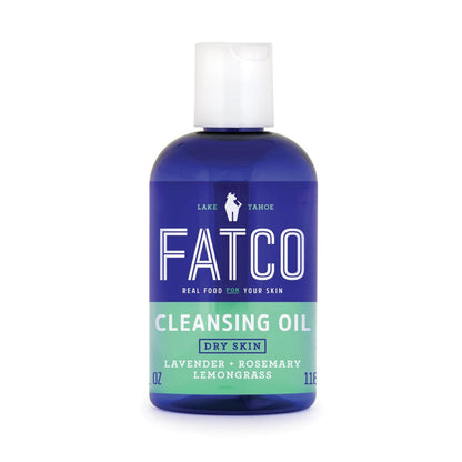 CLEANSING OIL FOR DRY SKIN 4 OZ-FATCO Skincare Products paleo skincare vegan friendly OCM cleanser dry combination