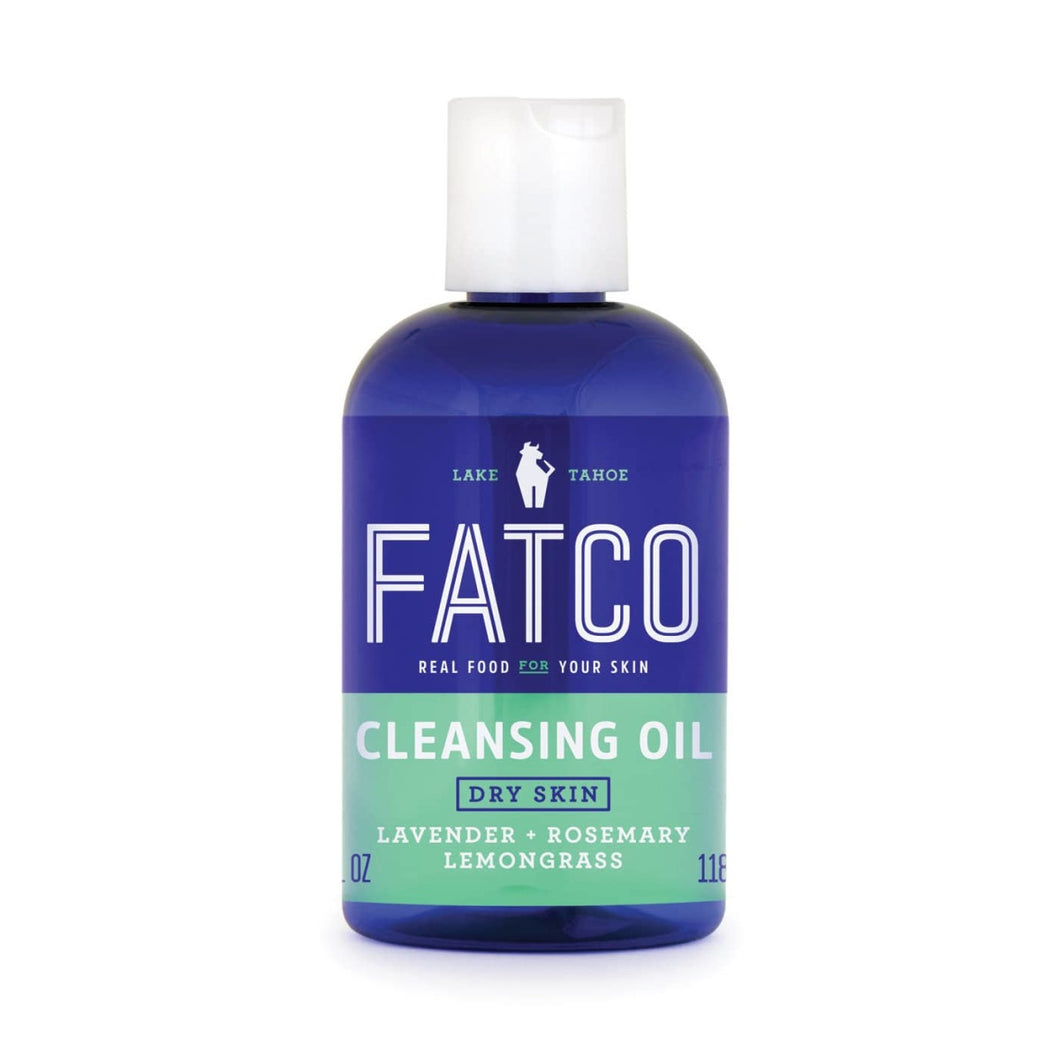 CLEANSING OIL FOR DRY SKIN 4 OZ-FATCO Skincare Products paleo skincare vegan friendly OCM cleanser dry combination
