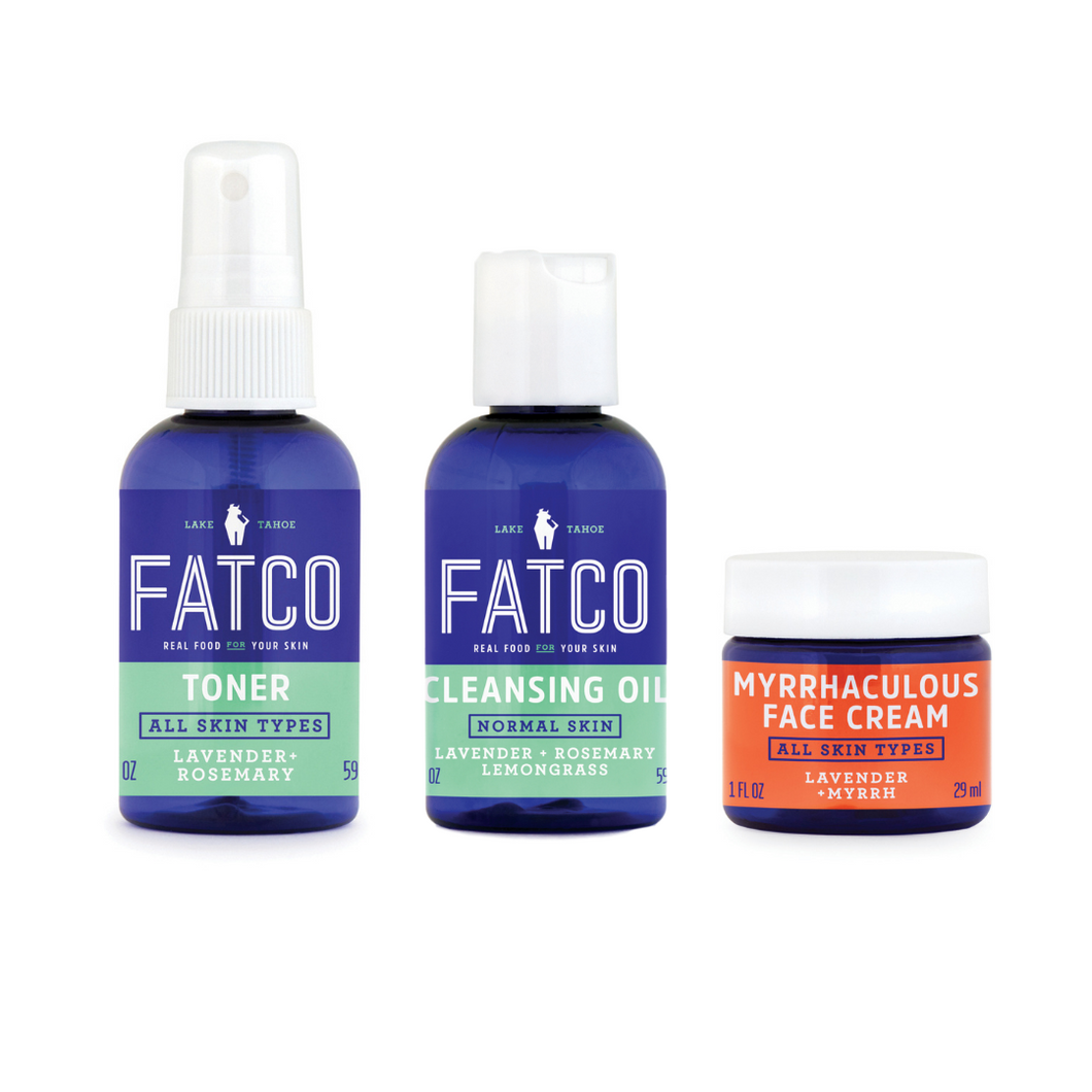 Facial Skincare Basics | Travel Size, Normal/Combo Skin