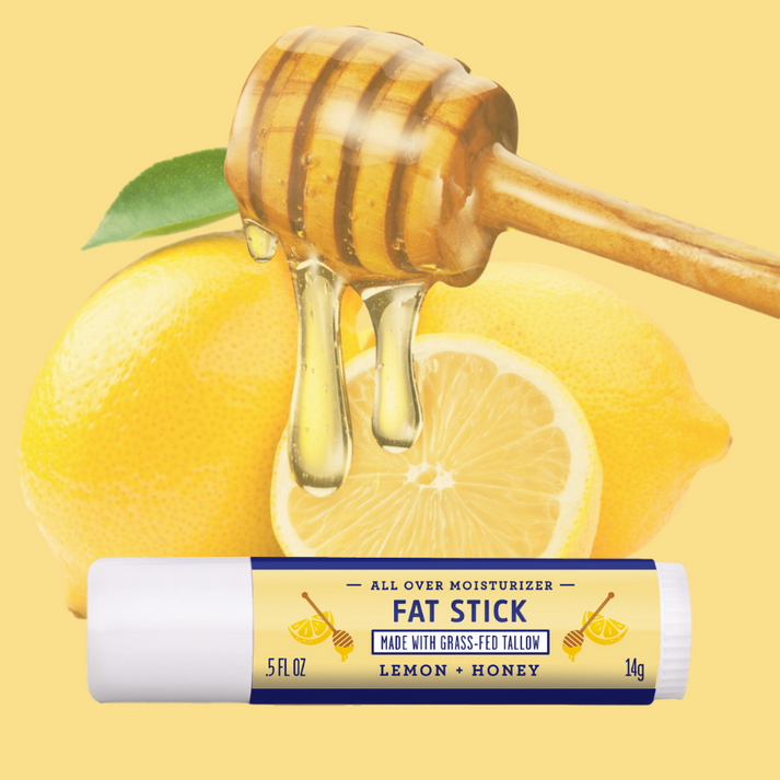 Fat Stick, Lemon + Honey, 0.5 Oz – FATCO