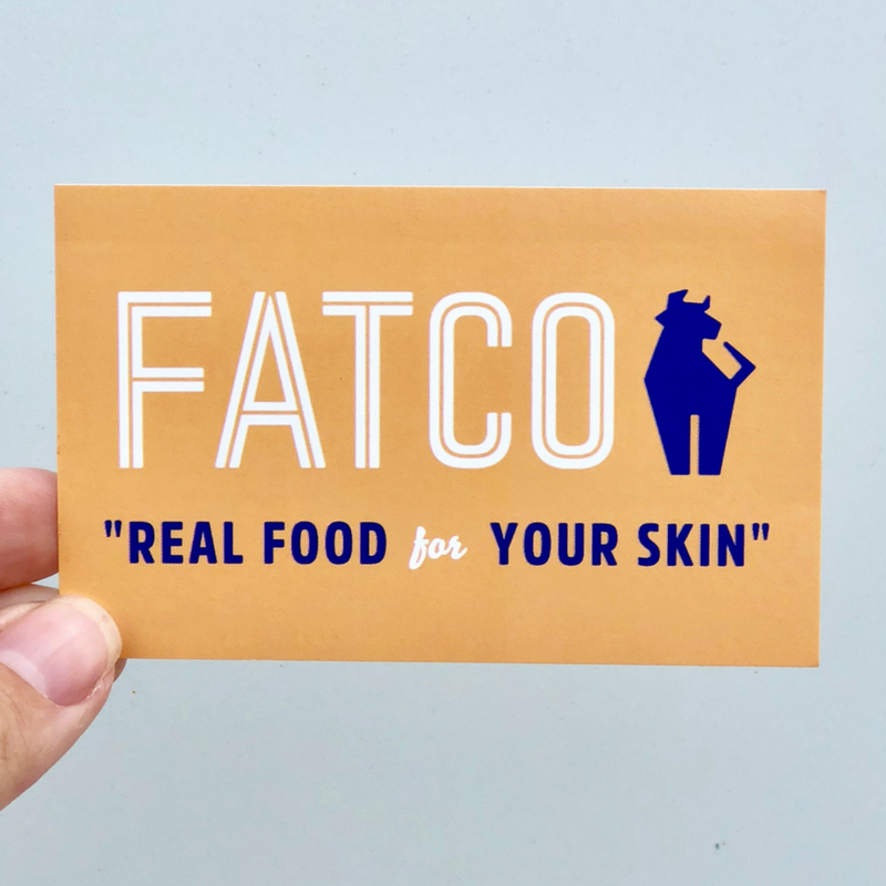 Fatco Sticker | Orange Logo