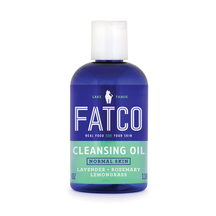 CLEANSING OIL FOR NORMAL/COMBO SKIN 4 OZ-FATCO Skincare Products paleo skincare vegan friendly OCM cleanser normal combination