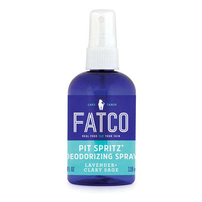 PIT SPRITZ 4 OZ-FATCO Skincare Products paleo skincare natural deodorant spray natural apple cider vinegar body odor