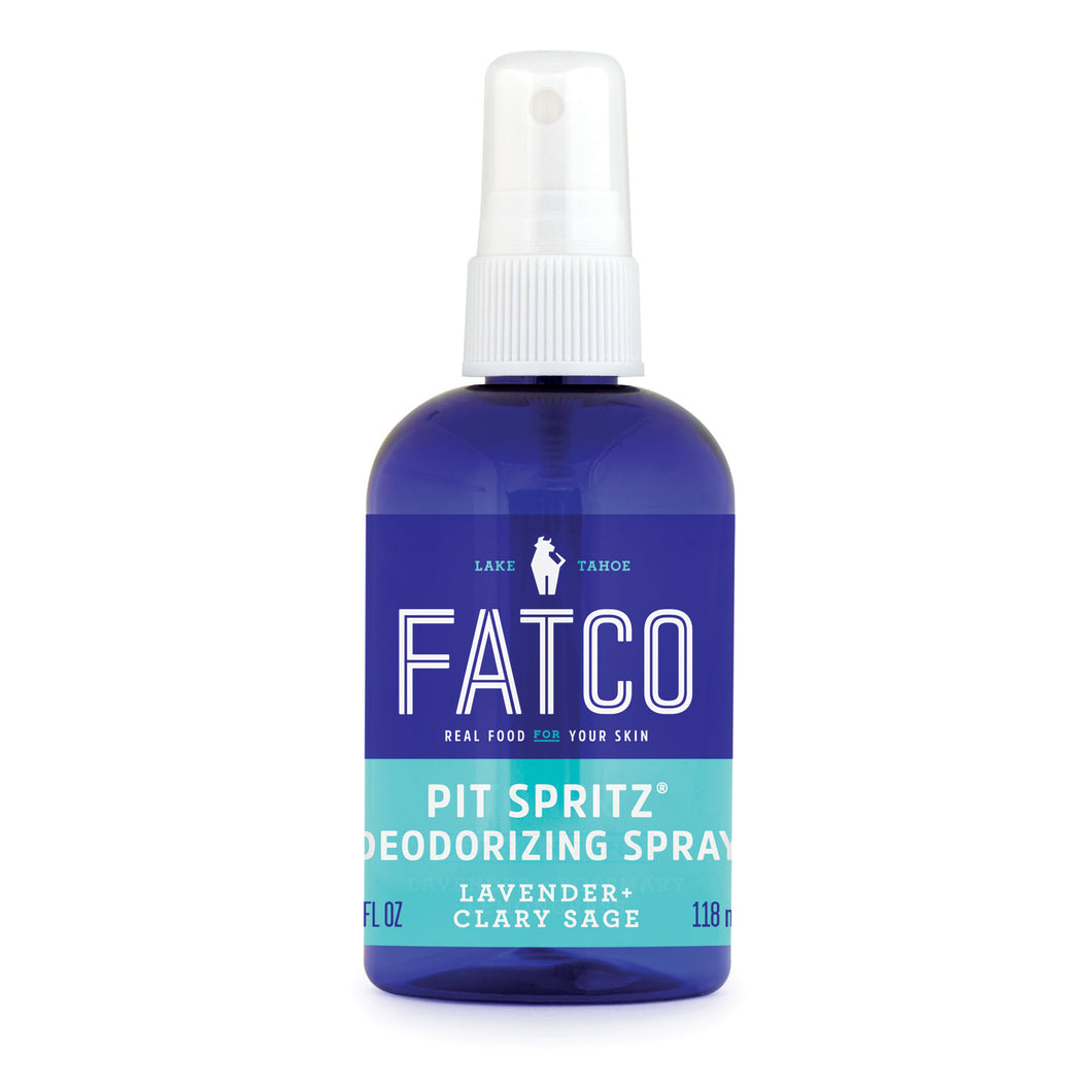 PIT SPRITZ 4 OZ-FATCO Skincare Products paleo skincare natural deodorant spray natural apple cider vinegar body odor