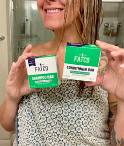 FATCO tallow based Haircare bundle shampoo conditioner bars