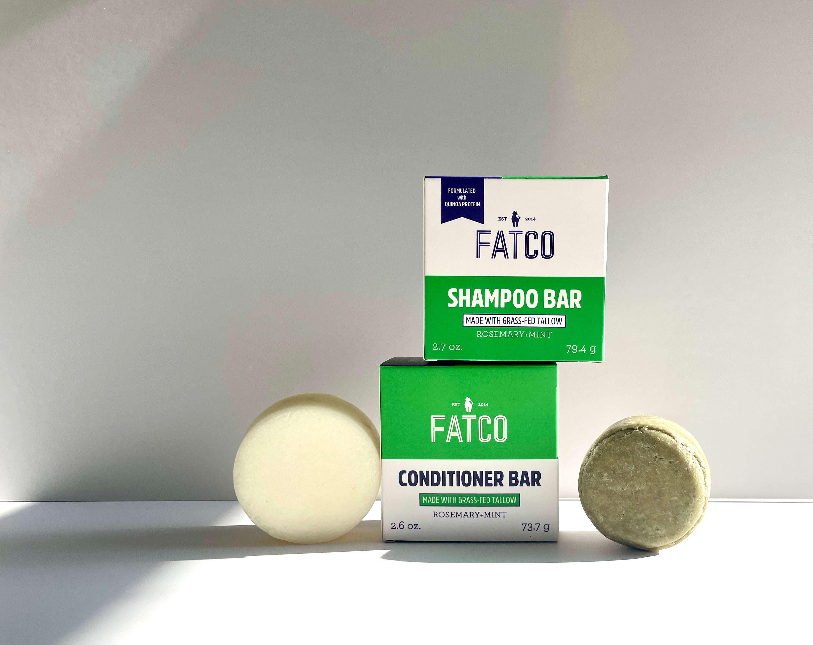FATCO Haircare bundle shampoo conditioner bars