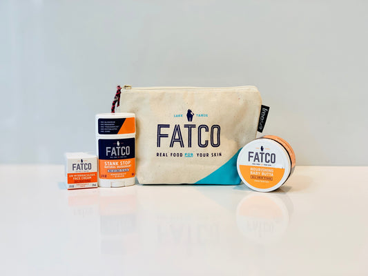 "MAMA-TO-BE" GIFT SET-FATCO Skincare Products paleo skincare unmyrrhaculous tallow balm face cream stank stop natural deodorant pregnancy safe baby butta stretch marks