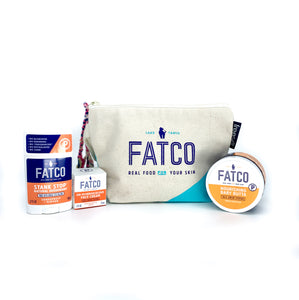 "MAMA-TO-BE" GIFT SET-FATCO Skincare Products paleo skincare unmyrrhaculous tallow balm face cream stank stop natural deodorant pregnancy safe baby butta stretch marks