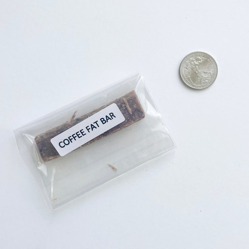 Coffee Fat Bar, Sample