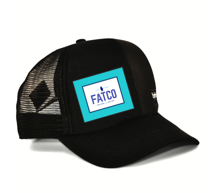 Black BigTruck FATCO Trucker Hat-FATCO Skincare Products