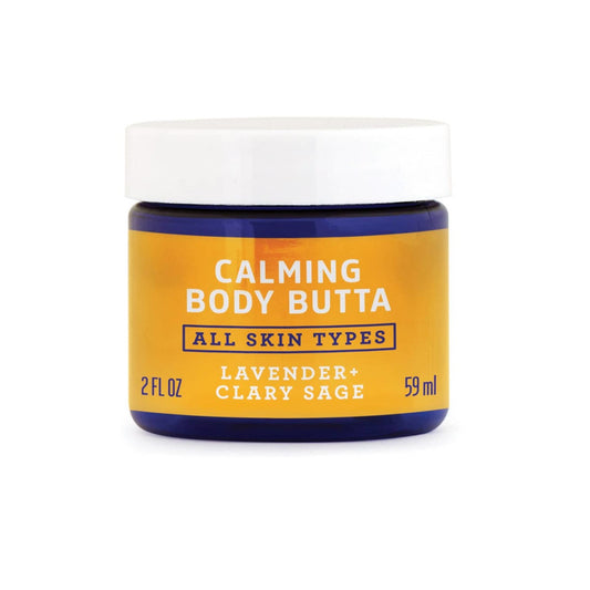 FATCO Calming Body Butta 2 oz — tallow body moisturizer, lavender + clary sage, eczema-friendly