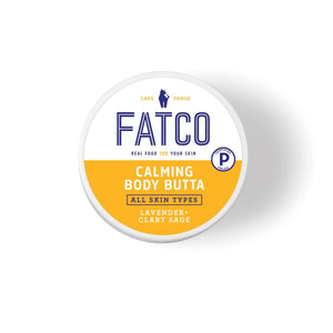 CALMING BODY BUTTA 4 OZ-FATCO1-FATCO Skincare Products tallow balm paleo skincare eczema psoriasis