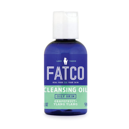 CLEANSING OIL FOR OILY SKIN 2 OZ-FATCO Skincare Products paleo skincare vegan friendly OCM cleanser oily