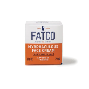 MYRRHACULOUS FACE CREAM 1 OZ-FATCO Skincare Products tallow balm paleo skincare eczema psoriasis cream anti aging nourishing