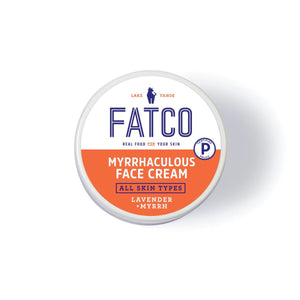 MYRRHACULOUS FACE CREAM 2 OZ-FATCO Skincare Products tallow balm paleo skincare eczema psoriasis cream anti aging nourishing