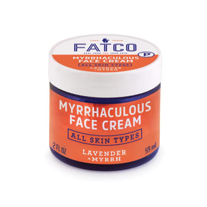 MYRRHACULOUS FACE CREAM 2 OZ-FATCO Skincare Products tallow balm paleo skincare eczema psoriasis cream anti aging nourishing