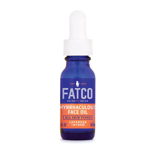 MYRRHACULOUS FACE OIL 0.5 OZ-FATCO Skincare Products paleo skincare eczema psoriasis oil anti aging nourishing serum