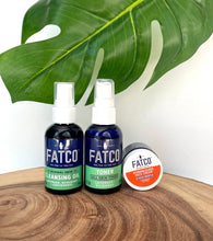 fatco facial skincare basics kit normal combination skin cleansing oil face cream toner